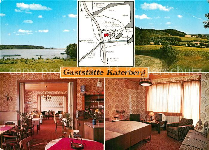 Ahlefeld-Bistensee Gaststaette Katerberg Gastraum Zimmer