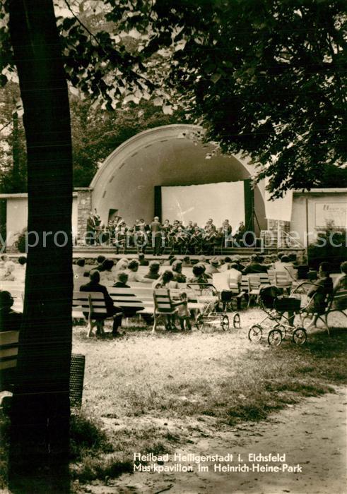 Heiligenstadt Eichsfeld Musikpavillon im Heinrich Heine Park