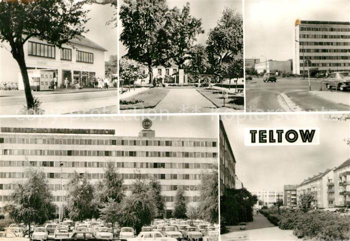 Teltow Strassenpartien VEB Regler Werke Teltow