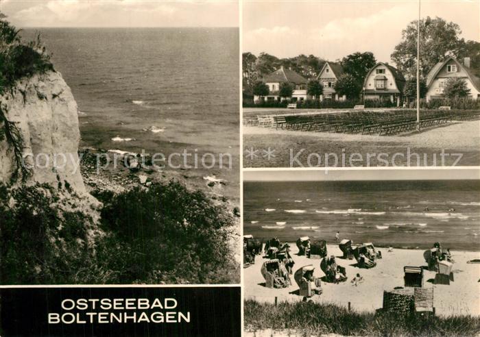Boltenhagen Ostseebad Steilkueste Strandpartie