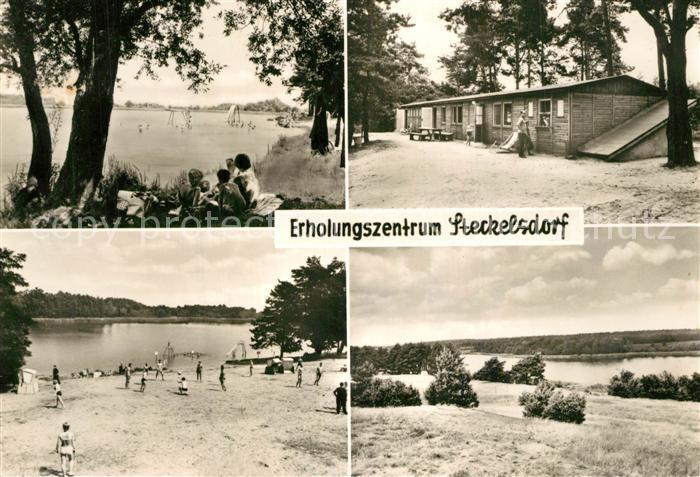 Steckelsdorf Erholungszentrum Idyll am See Zeltplatzgaststaette Badestrand