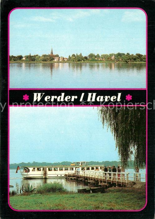 Werder Havel Havelpartie Bootsanlegestelle