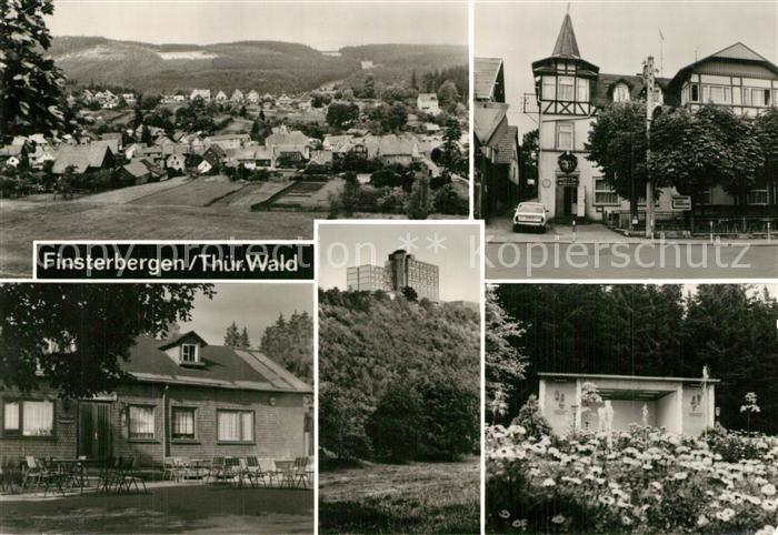 Finsterbergen Volkshaus zur Linde Gaststaette Schwimmbad Erholungsheim Wilhelm P