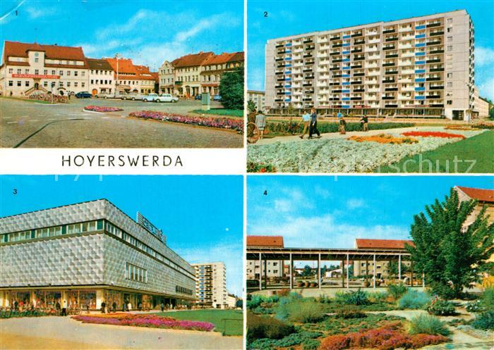 Hoyerswerda Platz der Roten Armee Wilh Pieck Strasse Centrum Warenhaus Neustadt