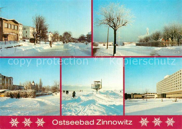 Zinnowitz Ostseebad Duenenstrasse Strandhauptzugang Karl Marx Strasse Am Strand