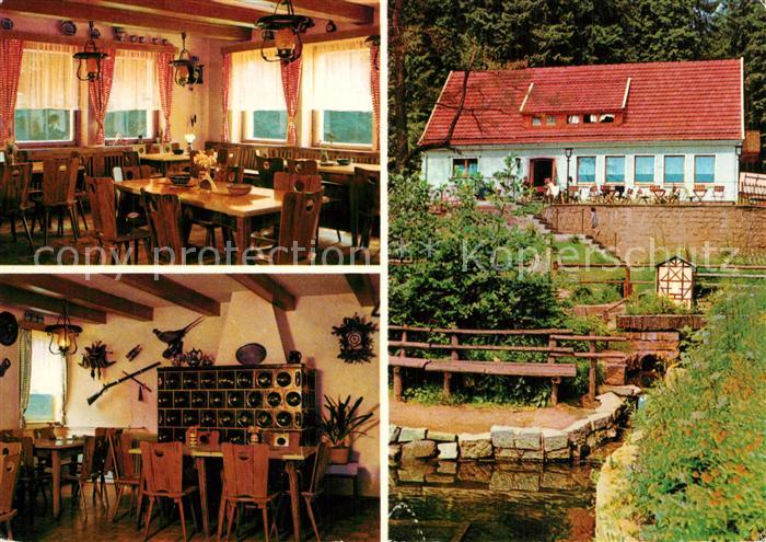 Leinefelde Konsum Waldklause Koehlersgrund Gastraeume