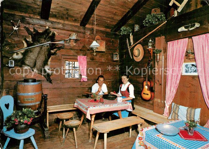 Ginzling Beim Kasermandl in der Floitn Jausenstation Tristenbach