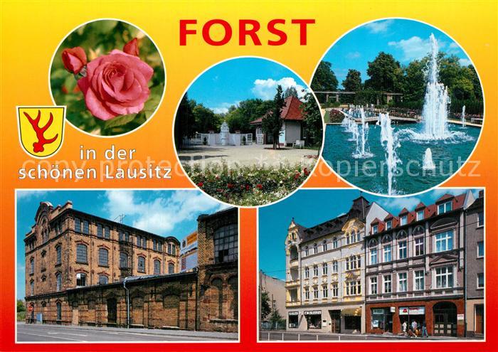 Forst Lausitz Teilansichten Wasserspiele