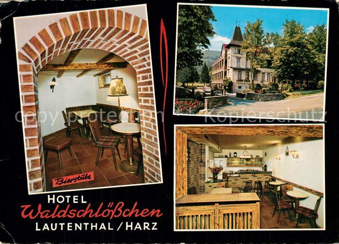 Lautenthal Harz Hotel Waldschloesschen Bierstube Gaststube
