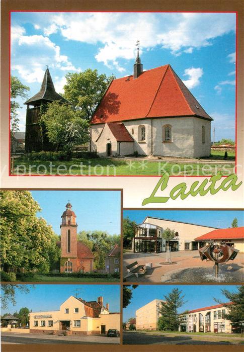 Lauta Hoyerswerda Ev Kirche Einkaufszentrum Stadtcafe Apotheke