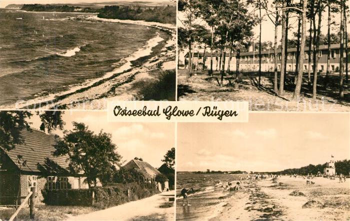 Glowe Ruegen Kueste Strand Ferienhaeuser Ostseebad