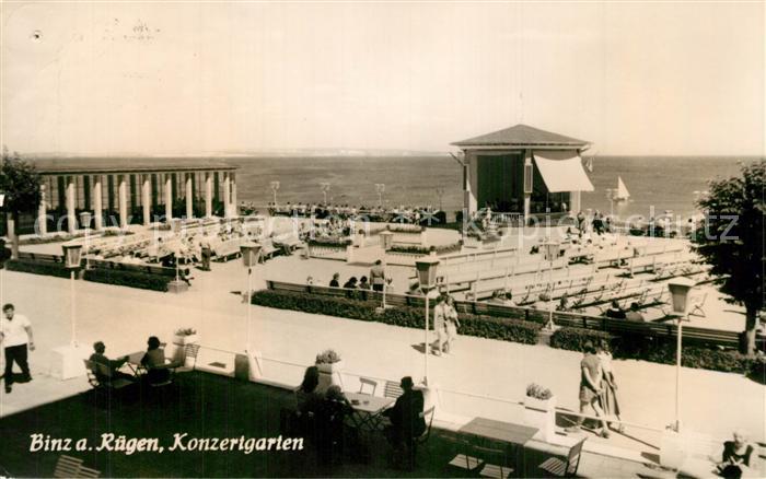 Binz Ruegen Konzertgarten Pavillon Meerblick