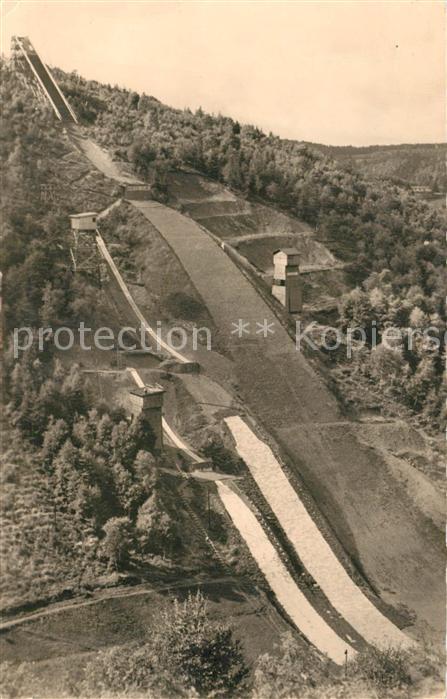 Lauscha Drei-Schanzen-Anlage Skispringen Thueringer Wald