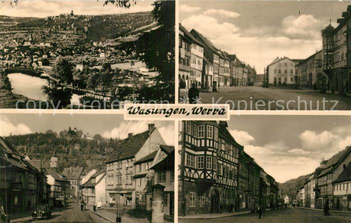 Wasungen Gesamtansicht Teilansichten Innenstadt