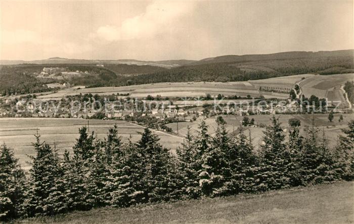 Tannroda Panorama Blick vom Ruhmberg