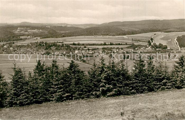Tannroda Panorama Blick vom Ruhmberg