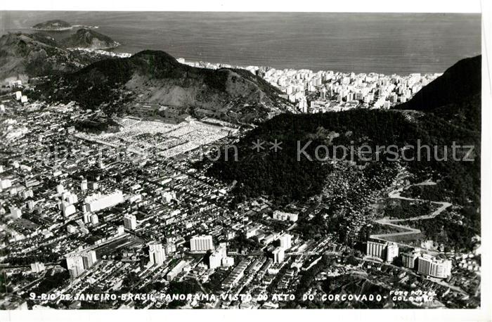 Rio de Janeiro Panorama visto do alto do Corcovado