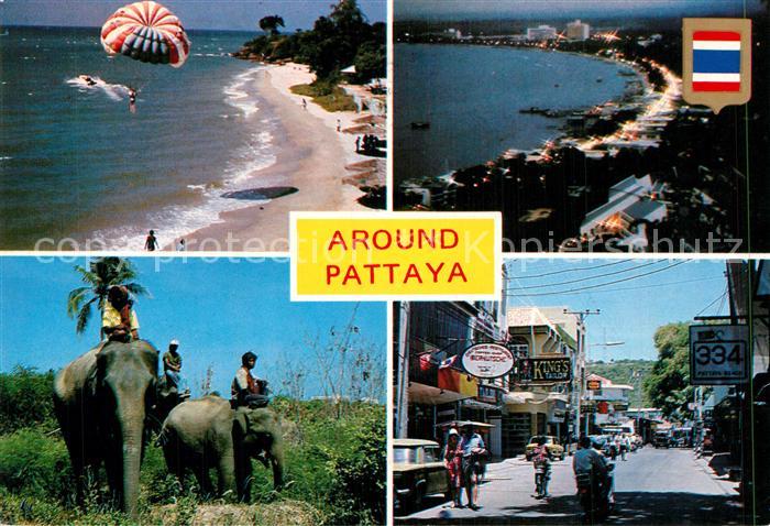 Pattaya Around the city Watersports Beach Elephants at work Main street shopping