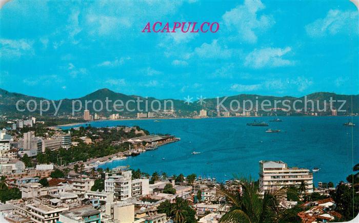 Acapulco Vista panorámica de la Bahía de Acapulco
