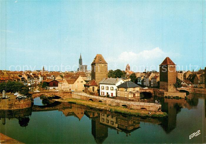 Strasbourg Alsace Les Ponts Couverts