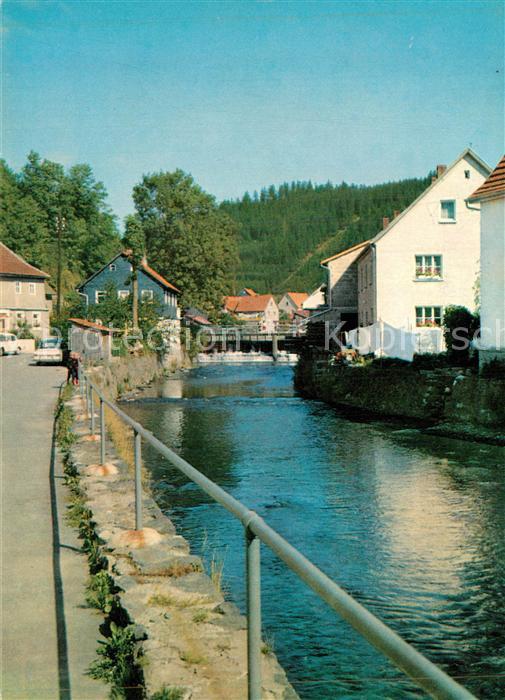 Steinwiesen Partie am Fluss