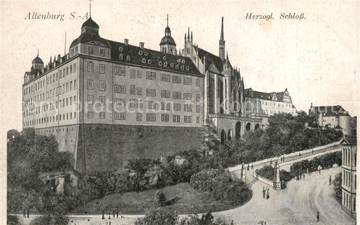 Altenburg Thueringen Herzogliches Schloss Illustration