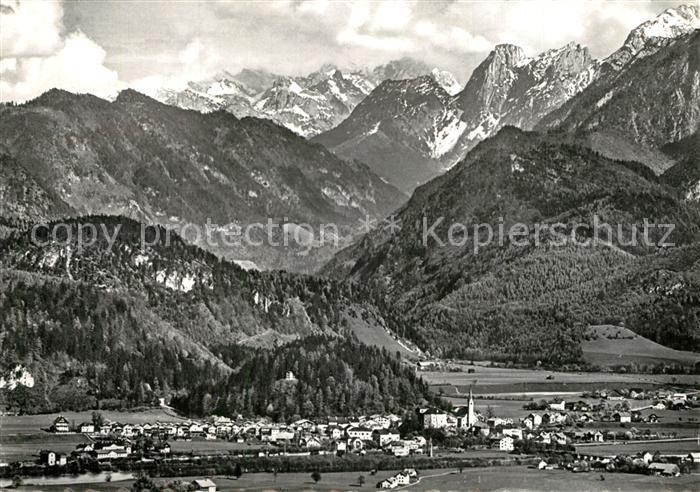 Golling Salzach Gesamtansicht mit Lammertal und Dachstein