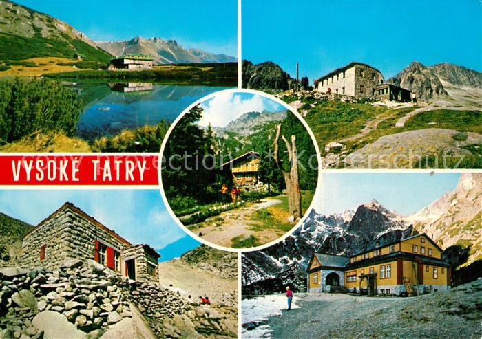 Vysoke Tatry Berghaeuser Hohe Tatra