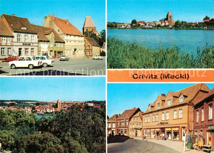 Crivitz Ludwigslust-Parchim Markt Teilansichten Ernst Thaelmann Strasse