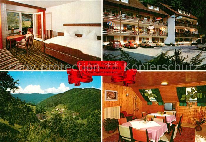 Oberharmersbach Hotel Pension Schwarzwald Idyll Landschaftspanorama