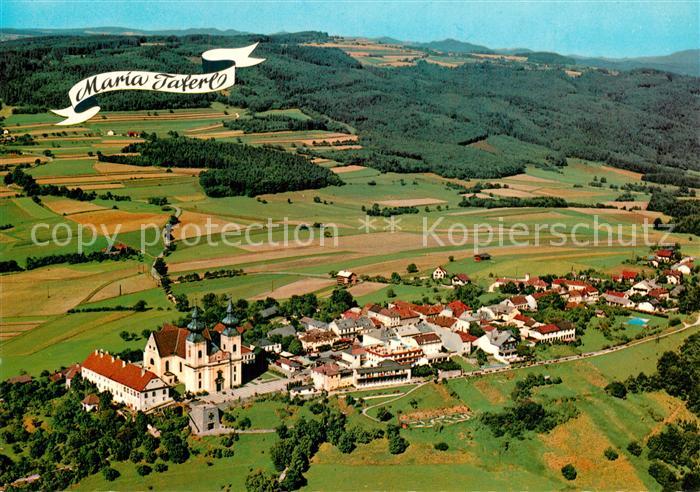 Maria Taferl Wallfahrtsbasilika Maria Taferl Fliegeraufnahme
