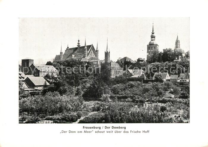 Frauenburg Ostpreussen Der Domberg