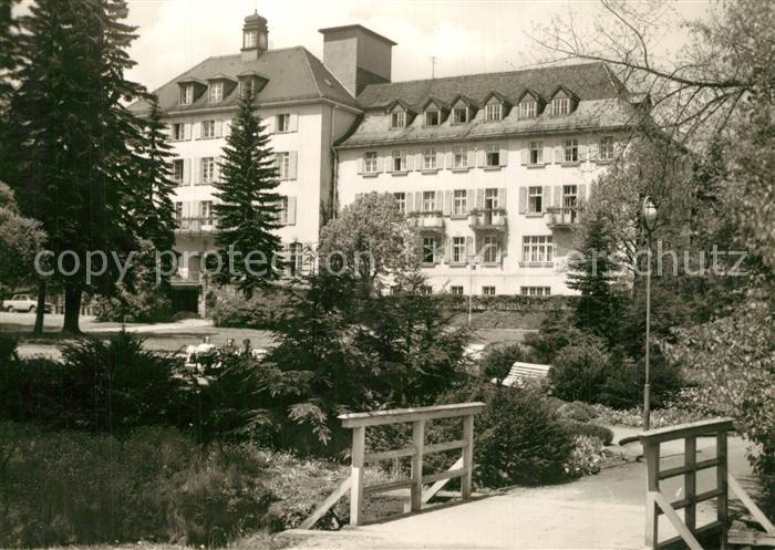 Bad Brambach Sanatorium Joliot Curle Haus