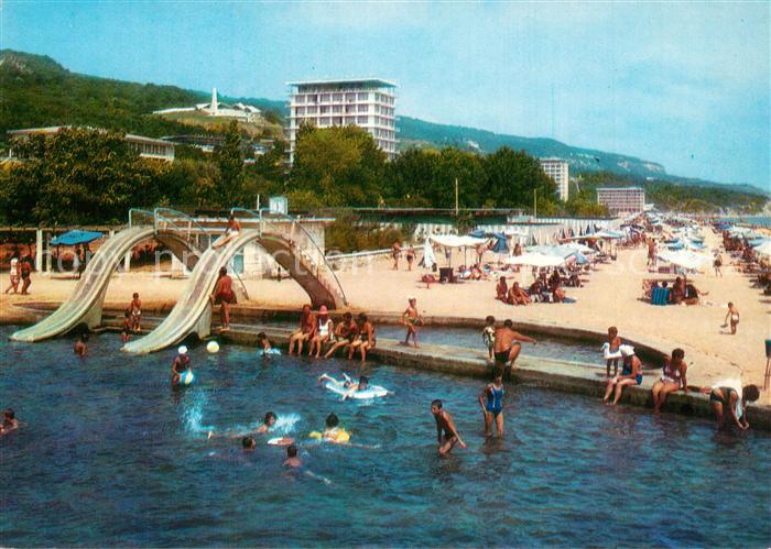 Slatni Pjasazi Schwimmbad Strand
