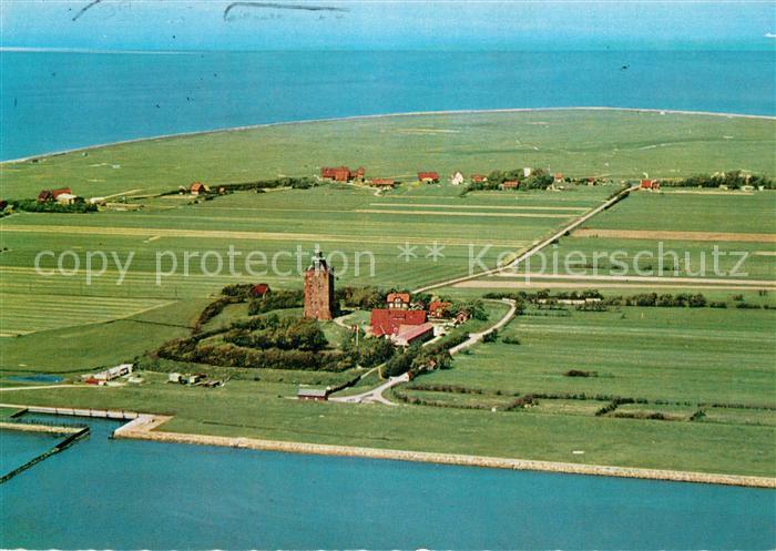 Insel Neuwerk Fliegeraufnahme