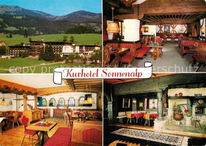 Sonthofen Oberallgaeu Kurhotel Sonnenalp Gastraeume