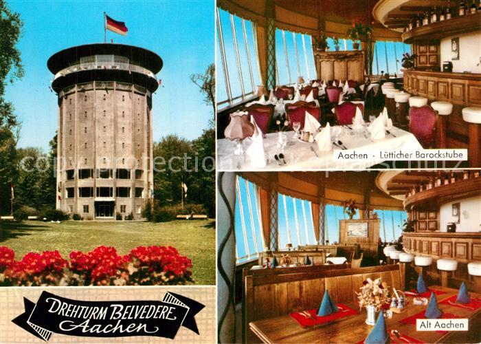 Aachen Drehturm Belvedere Restaurants