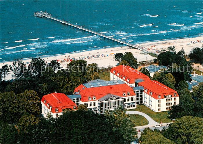 Boltenhagen Ostseebad Seehotel Seebruecke Fliegeraufnahme