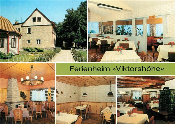 Friedrichsbrunn Harz Ferienheim Viktorshoehe Gaststaette Bauernstube