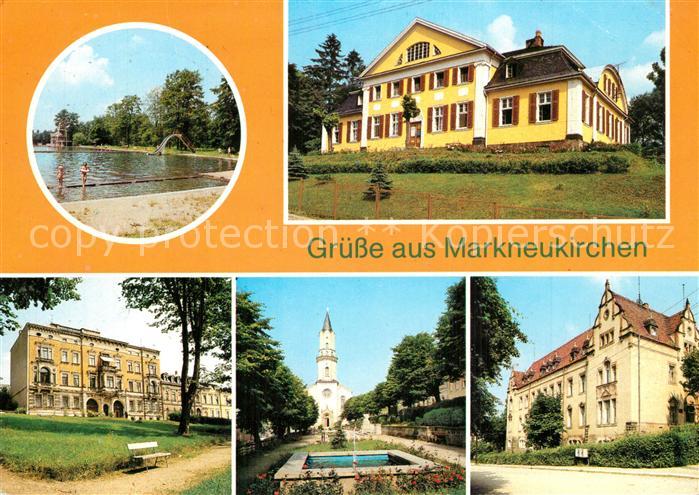 Markneukirchen Rudolf Thiele Bad Kinderkrippe Lutherplatz Kirche Musikschule Rei