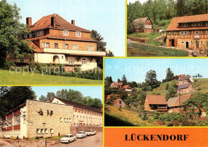Lueckendorf FDGB Erholungsheim Karl Lucas Gaststaette Kretscham