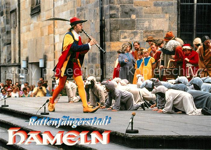 Hameln Weser Rattenfaengerstadt Freilichtspiel