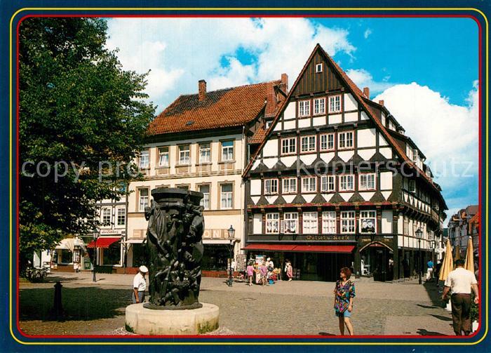 Hameln Weser Rattenfaengerstadt Pferdemarkt Altstadt Historische Haeuser
