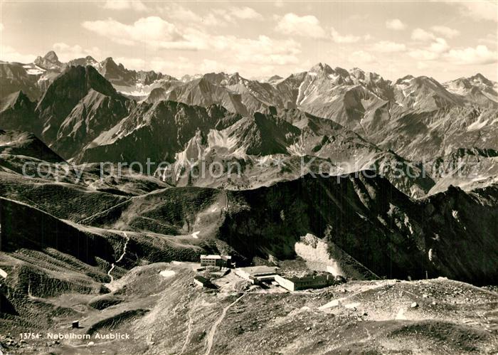 Oberstdorf Nebelhorn Berghotel Alpenpanorama