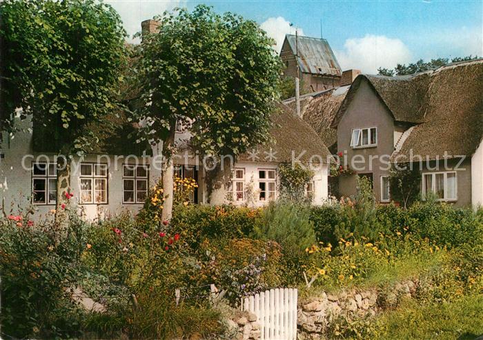 Nieblum Alte Friesenhaeuser