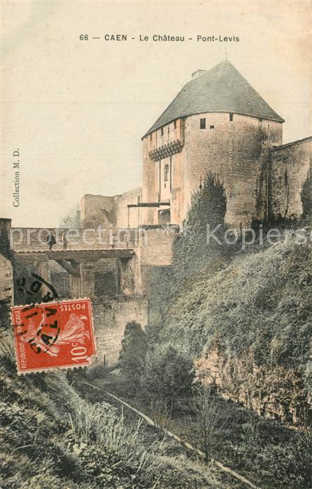 Caen Chateau Pont Levis
