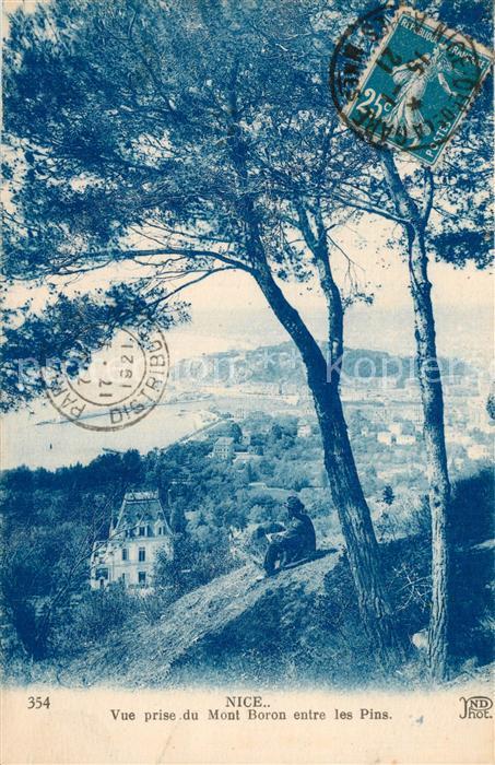 Nice Alpes Maritimes Vue prise du Mont Boron