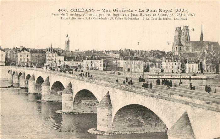 Orleans Loiret Le Pont Royal