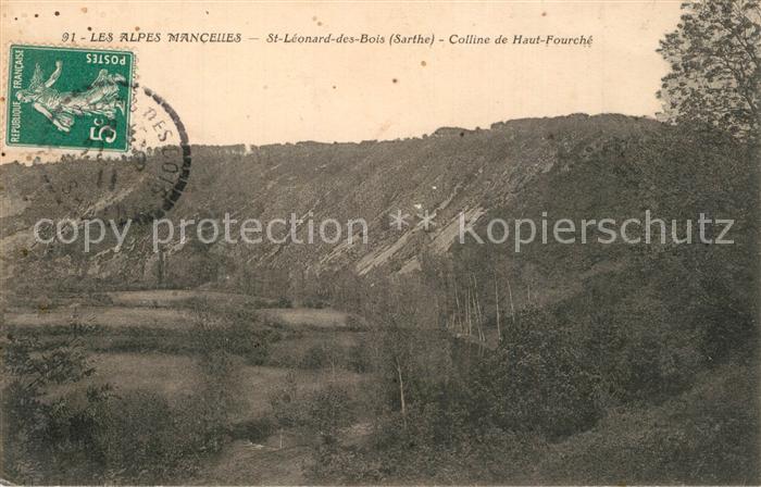 Saint-Leonard-des-Bois Colline de Haut Fourch