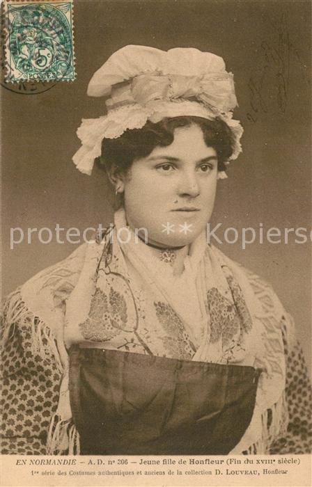 Honfleur Jeune fille